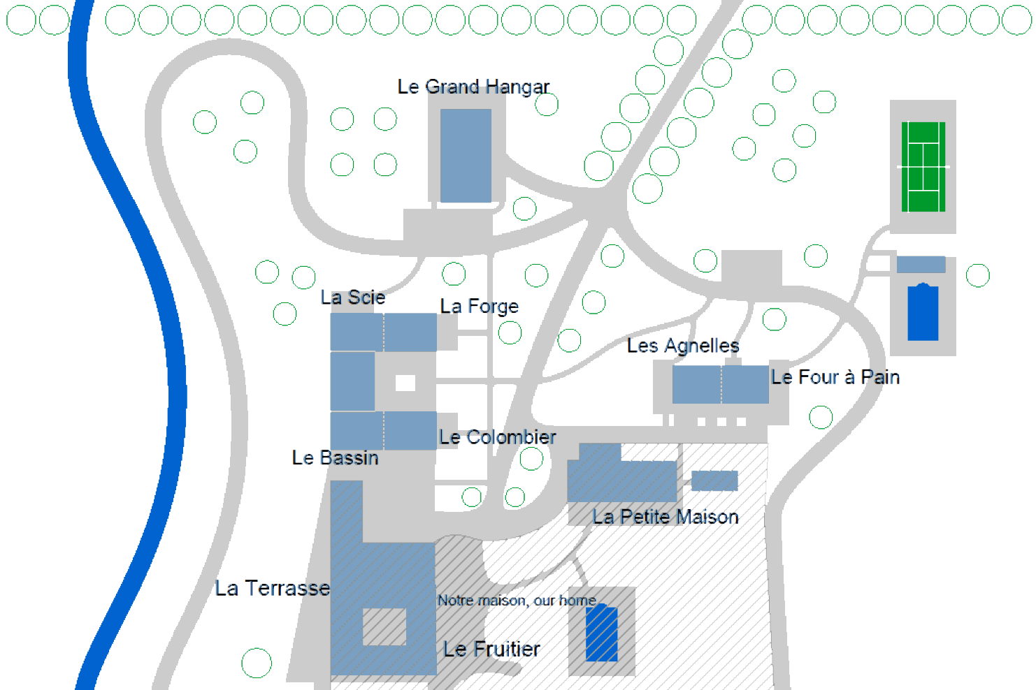 Domaine de Vincenti | Plan