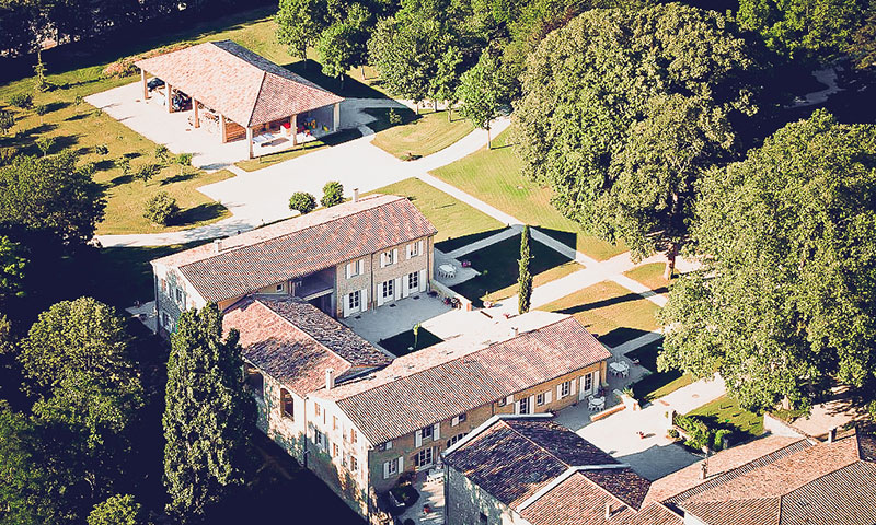 Domaine de Vincenti | Vue aérienne des gîtes